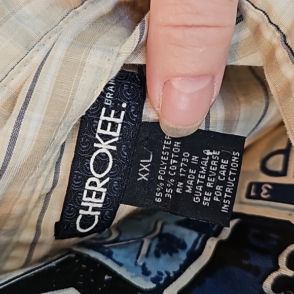 Cherokee men's XXL button-up shirt - Picture 4 of 5